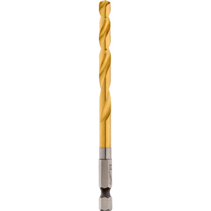 Broca multimateriales de titanio Milwaukee Shockwave de 1/4"
