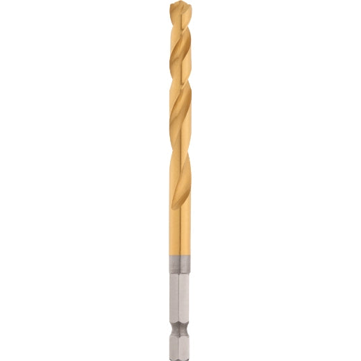 Broca hex de titanio multimateriales Milwaukee Shockwave de 9/32"
