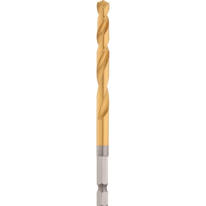 Broca hex de titanio multimateriales Milwaukee Shockwave de 9/32"