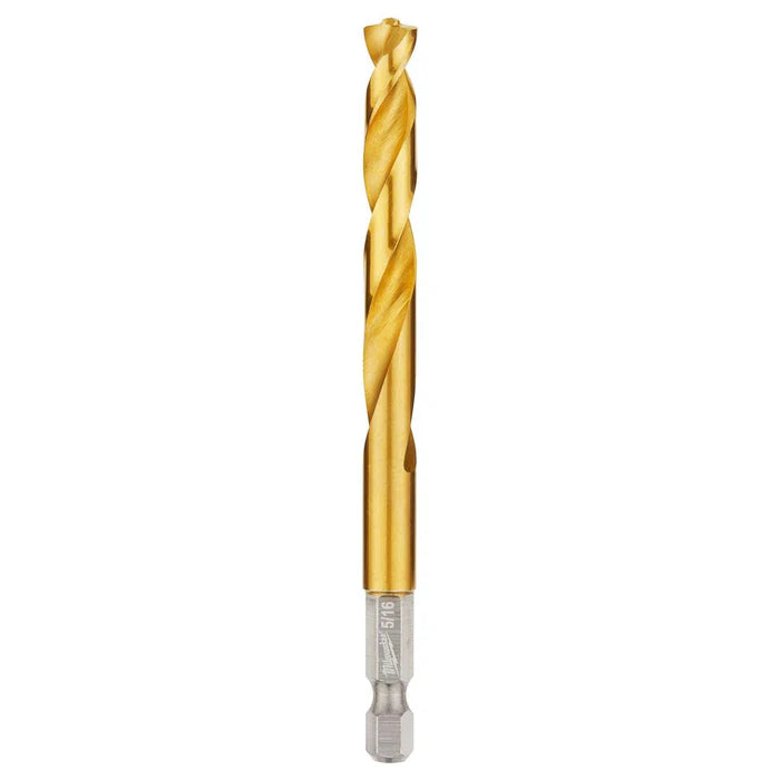 Broca de titanio multimateriales Milwaukee Shockwave de 5/16"