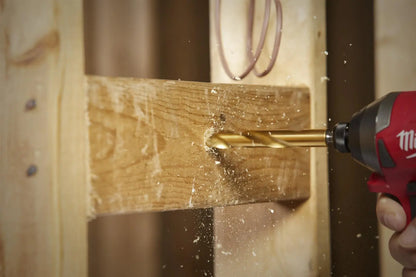 Broca de titanio multimateriales Milwaukee Shockwave de 7/16"