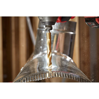 Broca de titanio multimateriales Milwaukee Shockwave de 1/2"