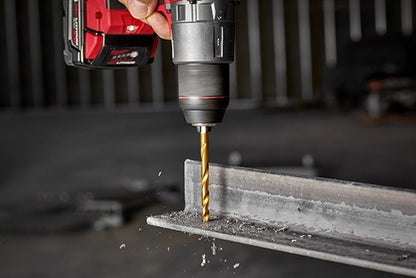 Juego de brocas de titanio multimateriales Milwaukee Shockwave de 19 piezas