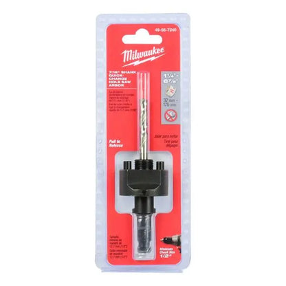 Árbol para broca sierra Milwaukee de 7/16"