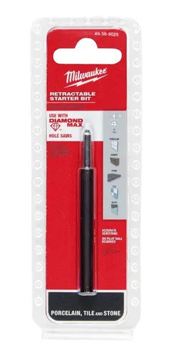 Broca inicial retráctil Milwaukee de 1/4"