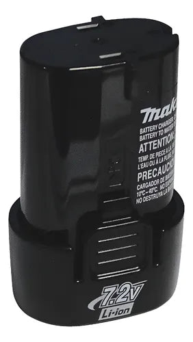 Batería Makita Li-ion de 7.2V 1.0-1.5 ah