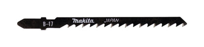 Hojas sierra para caladora Makita B-17 6TPI con 5 piezas