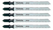 Hojas sierra para caladora Makita para madera y plástico 8TPI 75mm 5 piezas