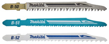 Juego se hojas sierra progresivas para caladora Makita B-06292