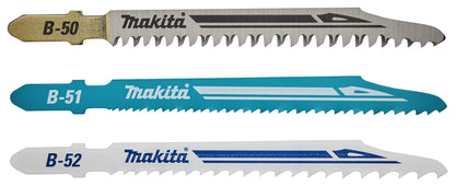 Juego se hojas sierra progresivas para caladora Makita B-06292