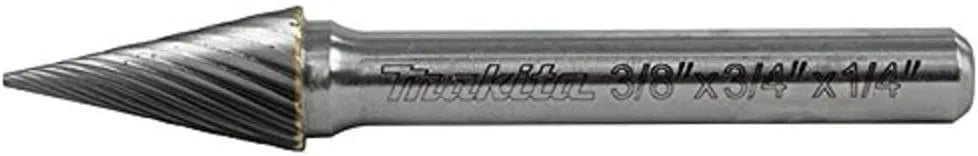 Lima rotativa cónica para metales no ferrosos Makita de 1/4"