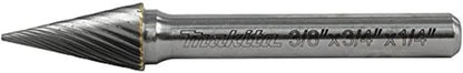 Lima rotativa cónica para metales no ferrosos Makita de 1/4"