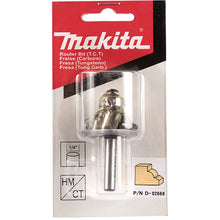 Fresa de borde clásico Makita de 1/4"