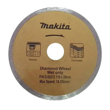 Disco diamantado de rin continuo Makita de 4-1/8" x 3/4"