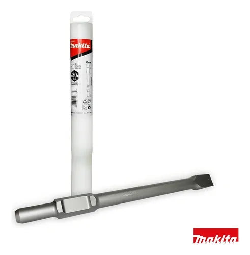 Cincel plano hexagonal Makita de 30mm x 400mm