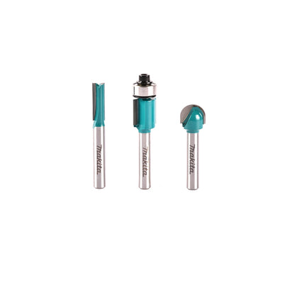Juego de fresas para router Makita D-16461