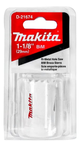 Broca sierra bimetálica Makita de 1-1/8"