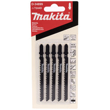 Hojas sierra para caladora Makita HCS 6TPI 74mm 5 piezas