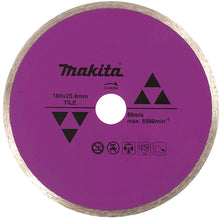Disco diamantado para azulejo con rin continuo Makita de 7"
