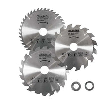 Juego de discos sierra para madera Makita de 7-1/4"