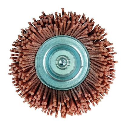 Copa ondulada de nylon grano 80 Makita D-45515 para uso con taladro