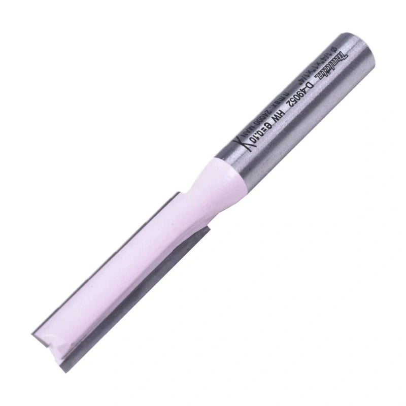 Fresa recta para acanalar con rodamiento Makita de 1/4"