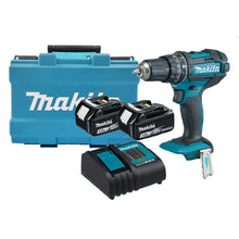 Kit de taladro percutor Makita DHP482SYE de 18V