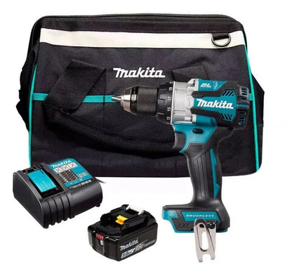 Kit Taladro percutor atornillador Makita DHP489 LXT XPT 18V