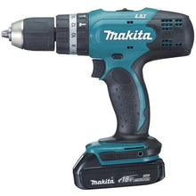 Kit Makita 18V LXT de Taladro percutor DHP453 y Atornillador de impacto DTD156 con baterías, cargador y maletín