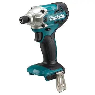 Kit Makita 18V LXT de Taladro percutor DHP453 y Atornillador de impacto DTD156 con baterías, cargador y maletín