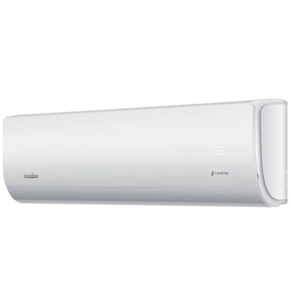 Aire acondicionado mini split inverter frío y calor 1 tonelada 220v blanco Mabe