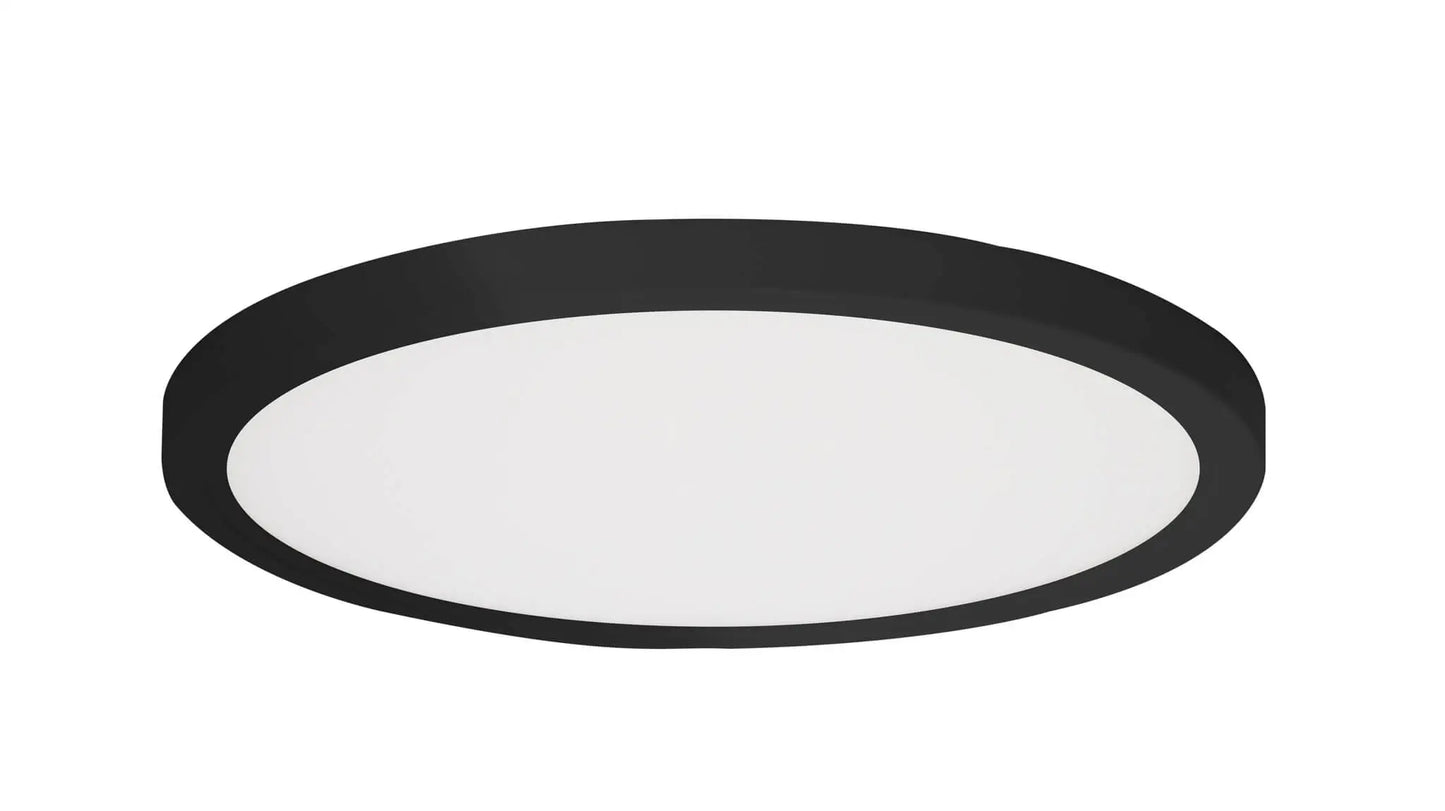 Plafón de sobreponer de perfil bajo Aspen NDR de 7" luz ajustable y apto para zonas húmedas