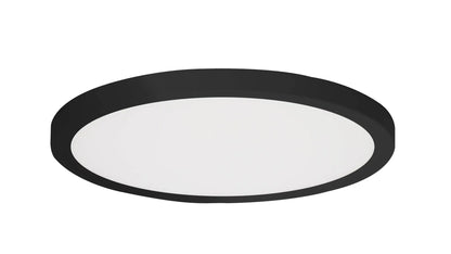 Plafón de sobreponer de perfil bajo Aspen NDR de 7" luz ajustable y apto para zonas húmedas