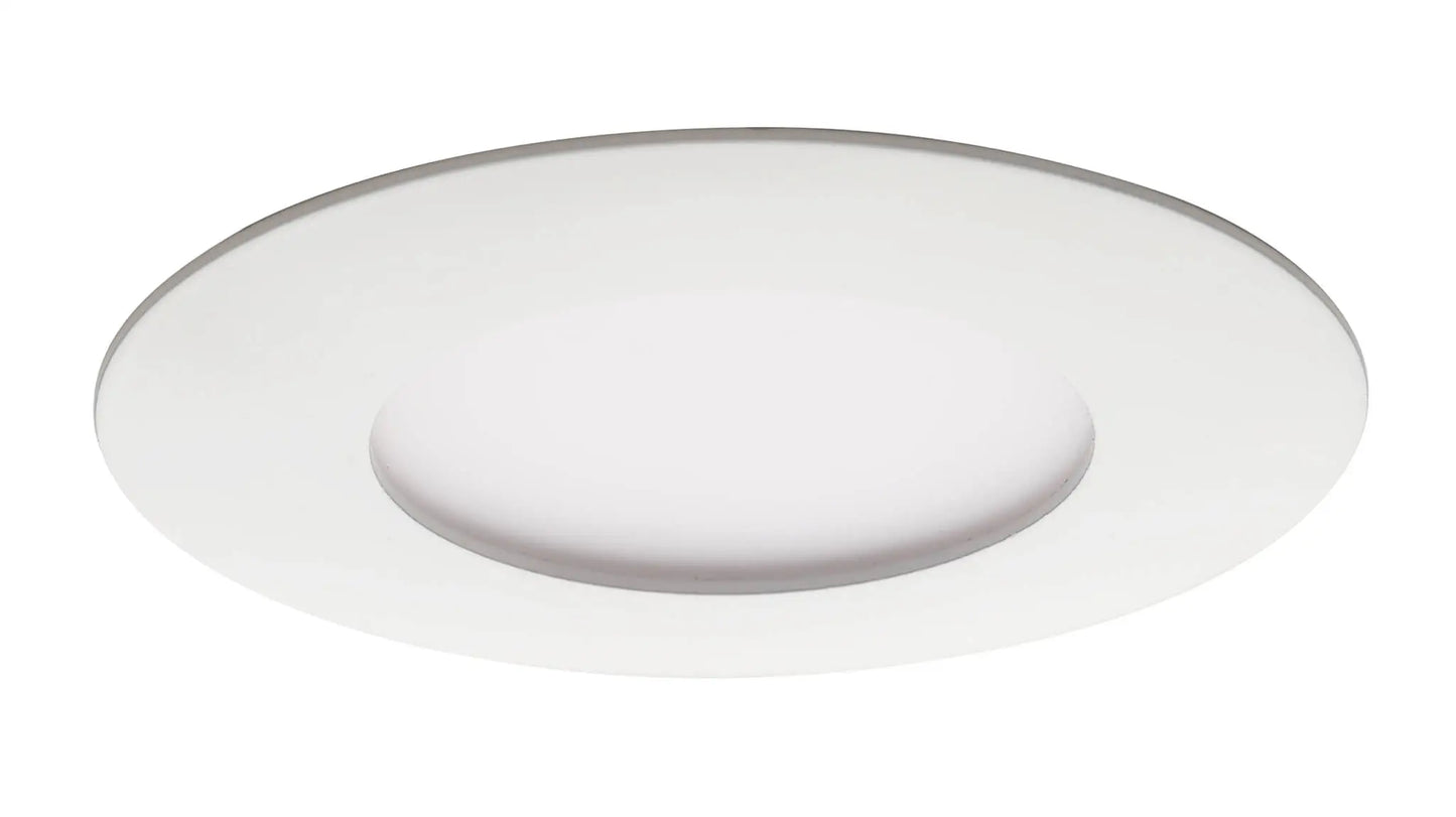 Led empotrable Razor CCT NDR de 4" con luz ajustable y apto para zonas húmedas