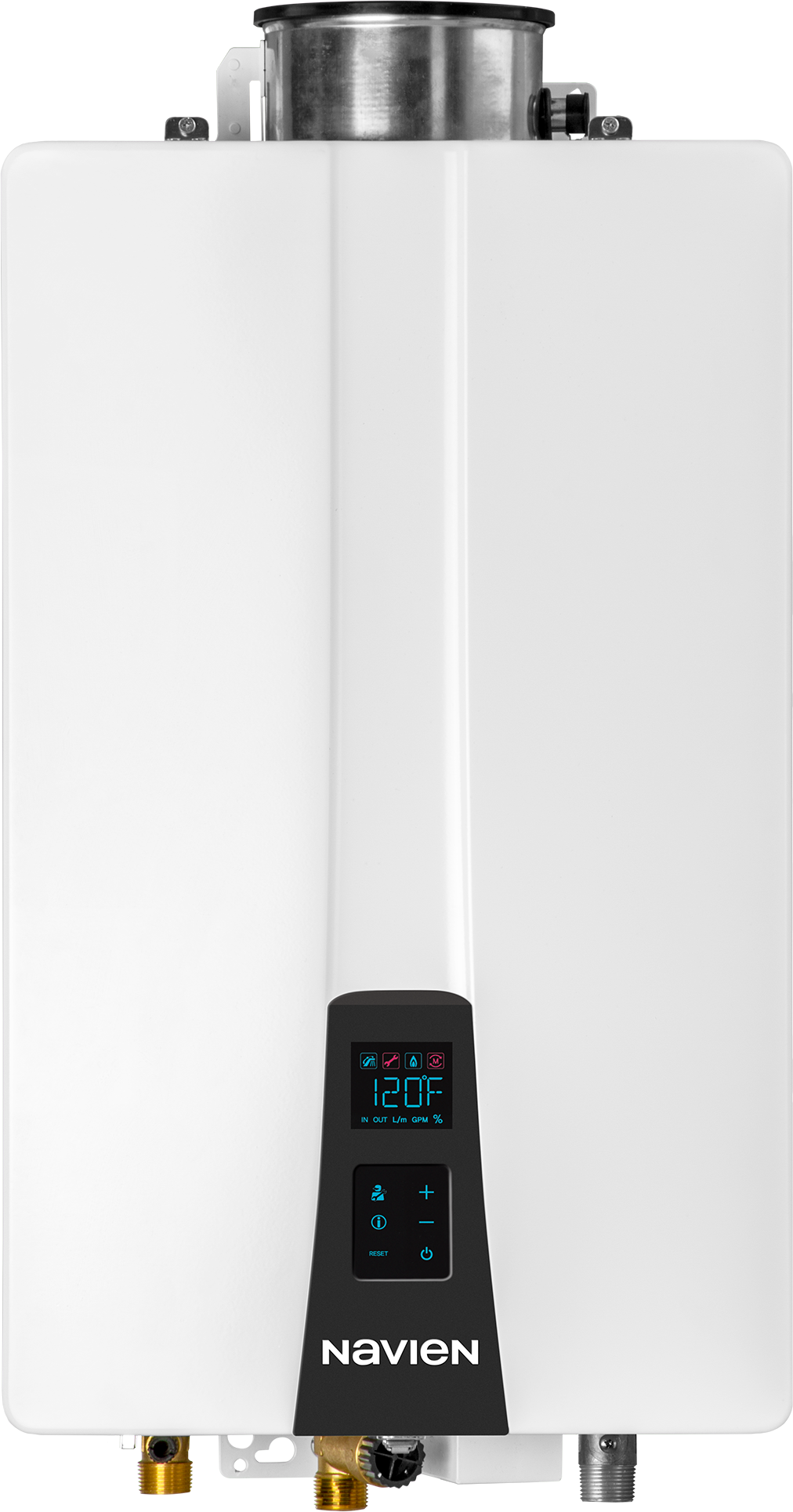 Calentador Instantáneo modulante Navien NPN-199U para interior o exter ...