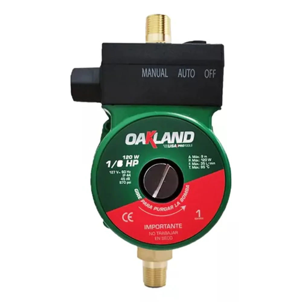 Bomba presurizadora Oakland PA-3560 de 1/6hp