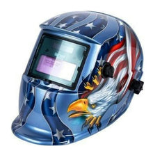 Careta de soldar eléctrica Oakland CE-M13 azul americano