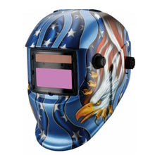 Careta de soldar eléctrica Oakland CE-M13 azul americano