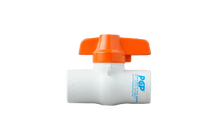 Válvula PCP roscable de bola compacta en pvc de 1-1/4"