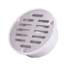 Coladera universal blanca con rejilla acero inoxidable Coflex