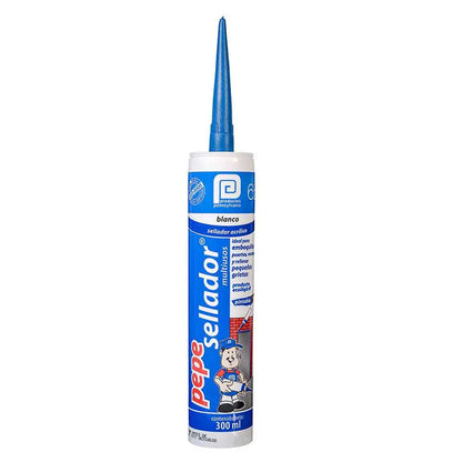 Silicón acrílico Pennsylvania Pepe blanco 300ml