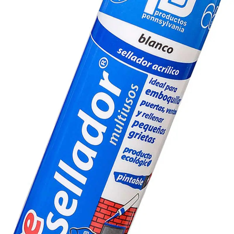 Silicón acrílico Pennsylvania Pepe blanco 300ml