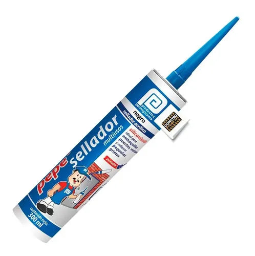 Sellador acrilico negro Pepe Pennsylvania de 300 ml