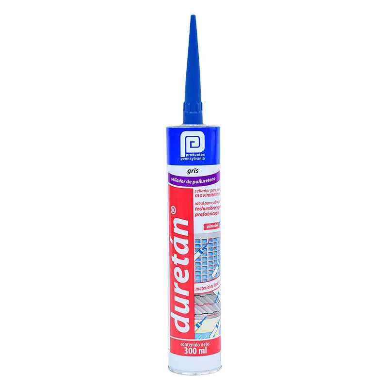 Silicón poliuretano Duretán Pennsylvania gris de 300 ml