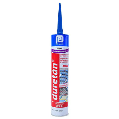 Silicón poliuretano Duretán Pennsylvania negro 300 ml