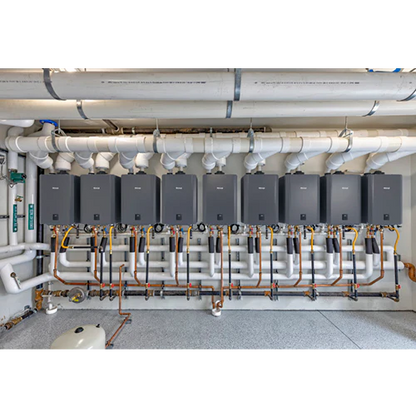 Calentador instantáneo de alta eficiencia Rinnai CX199i para interior