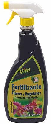 Fertilizante floraciones orgánico de 600 ml Vita