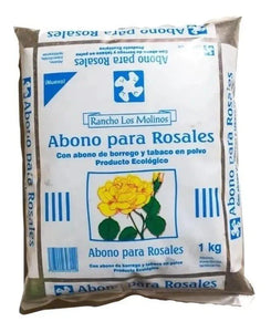 Abono para rosales de 1kg Rancho los molinos