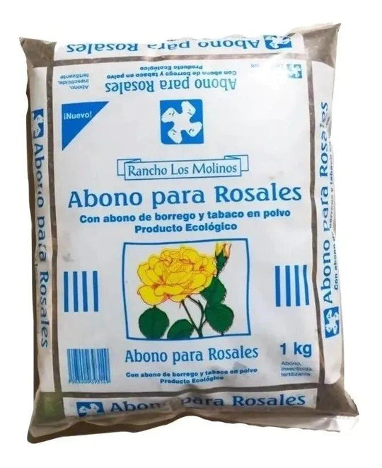 Abono para rosales de 1kg Rancho los molinos