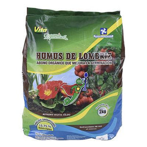 Humus de lombriz de 2 kg Vita